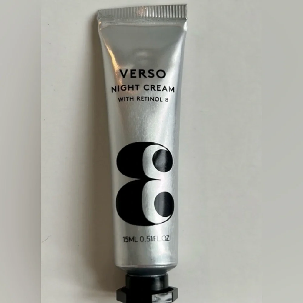 Verso - Night Cream W/ Retinol 8 | New & Sealed - 15mL/0.5oz | Travel Size